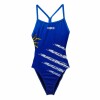 Malla De Entrenamiento Para Mujer Arena Women's Uruguay Swimsuit Lightech High Azul