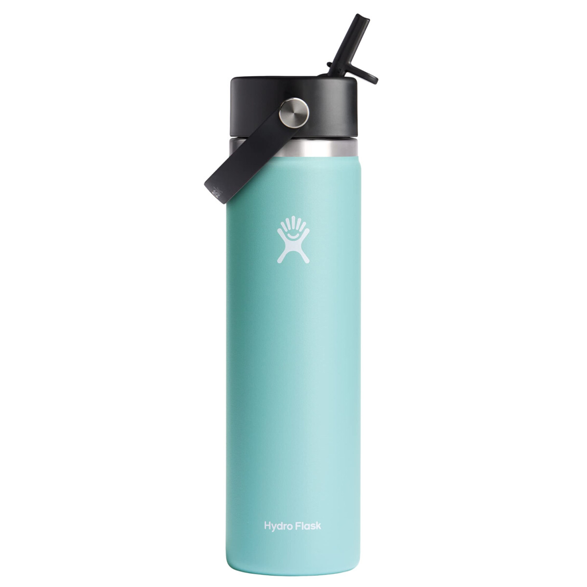 Botella Hydro Flask 24 OZ WIDE FLEX STRAW CAP DEW - Celeste 