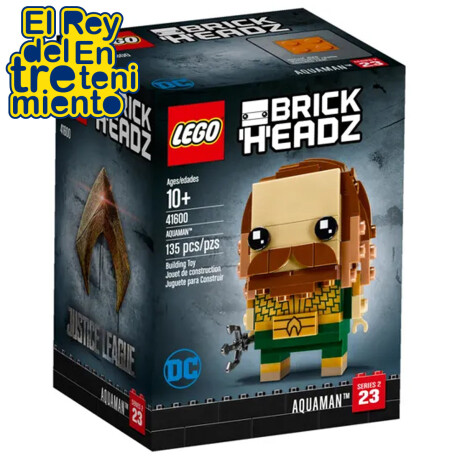 Lego Brick Headz Figura Aquaman 41600 Original Lego Brick Headz Figura Aquaman 41600 Original