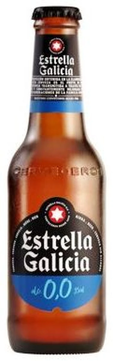 CERVEZA ESTRELLA DE GALICIA S/ALCOHOL 250ML 