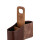 Matera madera combinada Croco Marrón