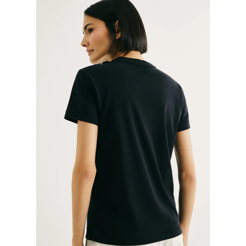 CAMISETA MM FEM PRETO ESCURO