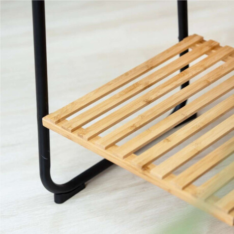 Estanteria 4 Niveles Bambu House Negro
