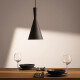 Lampara Colgante De Techo Metal Negro Negro