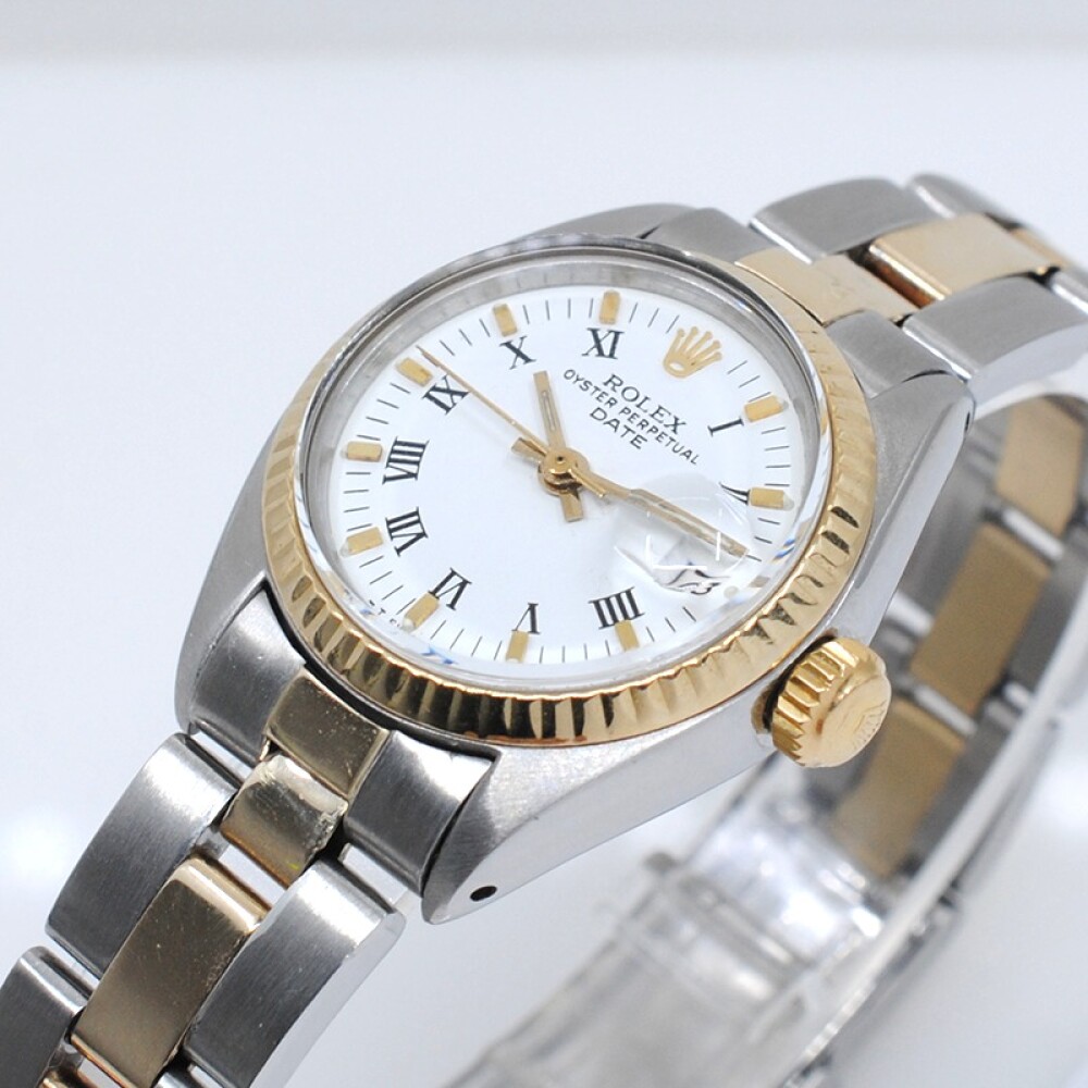 Rolex date dama 6916 acero y oro año 1974 caja 26 mm Rolex date dama 6916 acero y oro año 1974 caja 26 mm