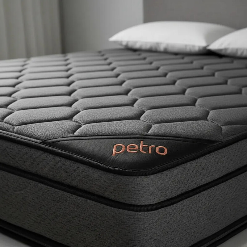 COLCHON PETRA TITANIUM QUEEN 1.58* 1.98* 30 COLOR NEGRO Colchon Petra Titanium Queen 1.58* 1.98* 30 Color Negro