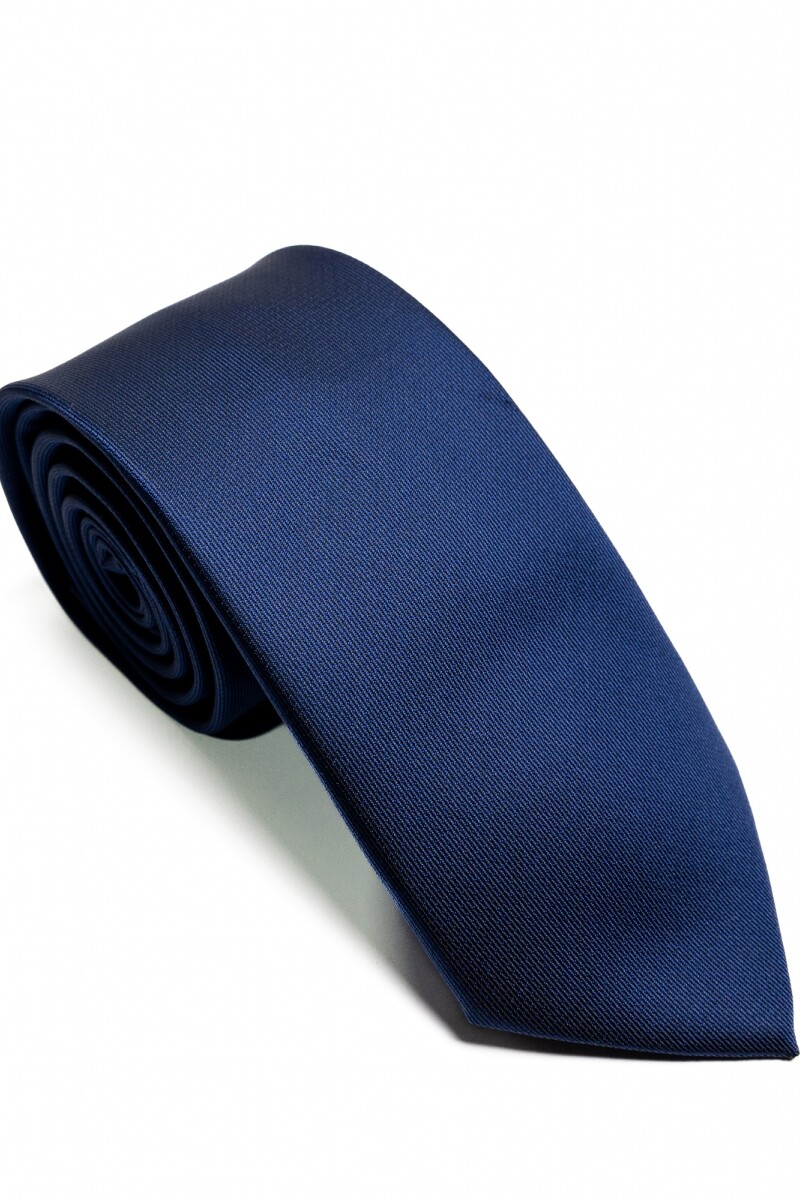 Corbata 8 cm AZUL