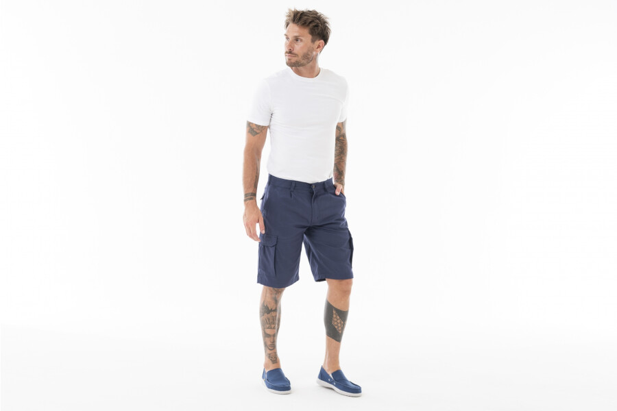 BERMUDA CARGO CLASICA Azul