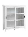 Vitrina NORDBY 2 puertas blanco Vitrina NORDBY 2 puertas blanco