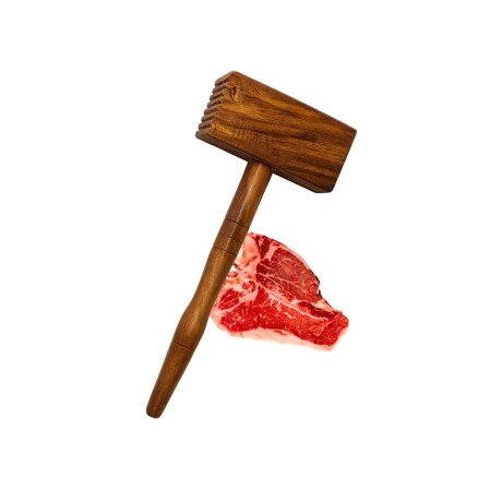 Machacador de Carne de Madera Machacador de Carne de Madera