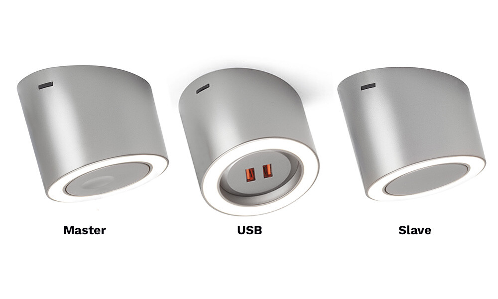 DOMUSLINE SET UNIKA 3x4.5W super calida 2700k 19-g
