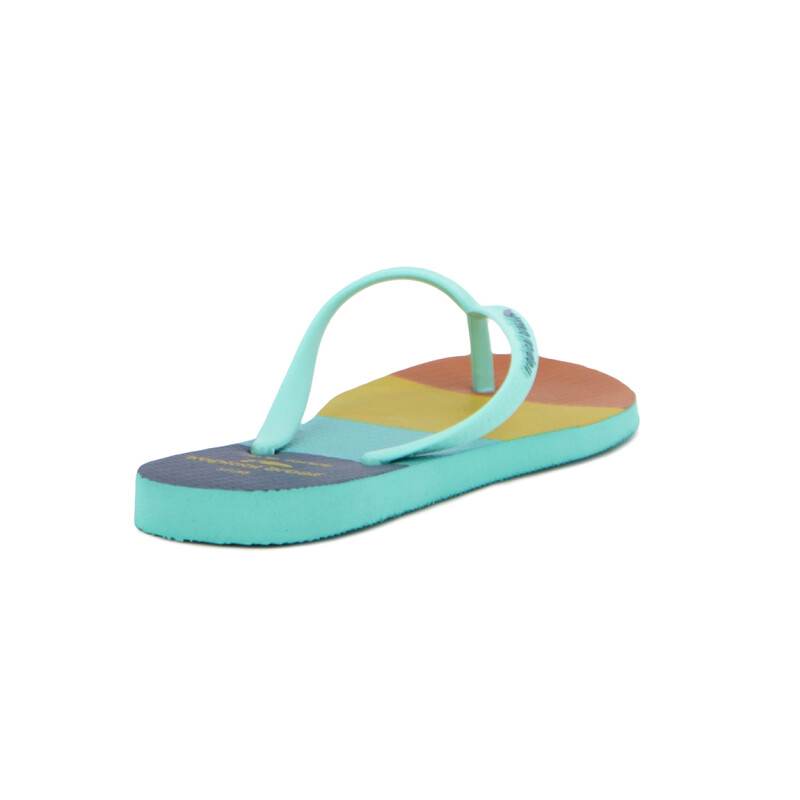 Chanclastropical Brasil Ojota Slim Fashion Premium De Mujer - Turquesa/turquesa Turquesa-turquesa