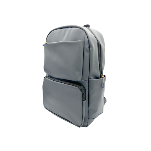 MOCHILA SMART PACK CON 2 BOLSILLOS GRIS