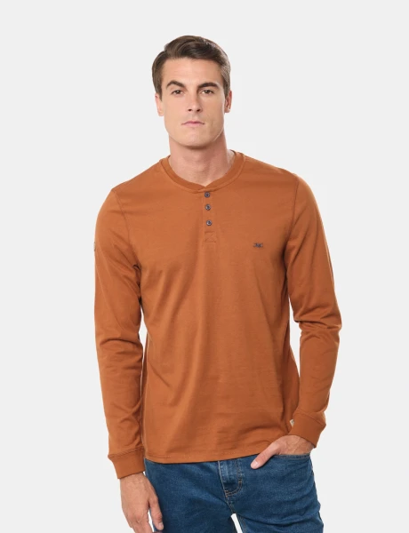 REMERA LISA Terracota