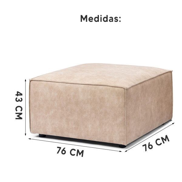 Puff Maxi Butaca Isla Blokk Sfmvsblobg BEIGE