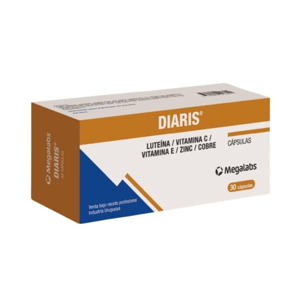 Diaris 30 Cápsulas - Suplemento Oftálmico Diaris 30 Cápsulas - Suplemento Oftálmico