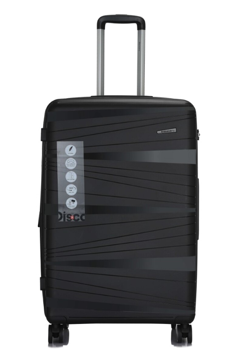 Valija rígida Discovery Mediana 24" Negro