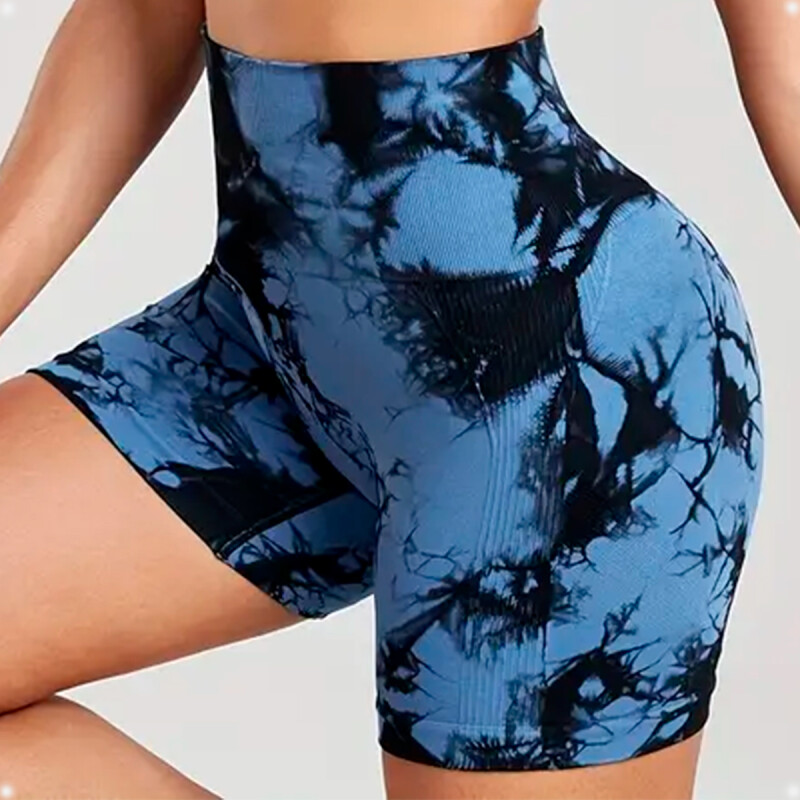 Short Deportivo Push Up Azul