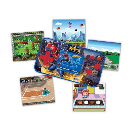 Mini Consola De Juegos Arcade Lcd 1.8' Lexibook Spiderman