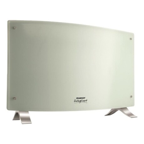 Vitroconvector curvo Peabody 2000W Blanco