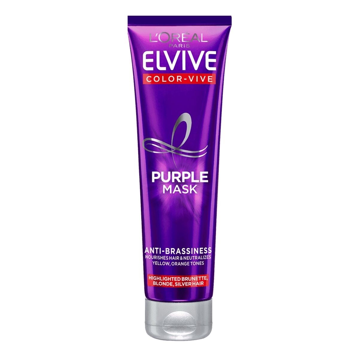 Acondicionador L'Oréal Elvive Purple Blond & Silver Hair 150 ML 