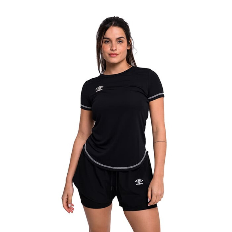 Remera Umbro Basic Holes de Mujer - 20305417 Negro