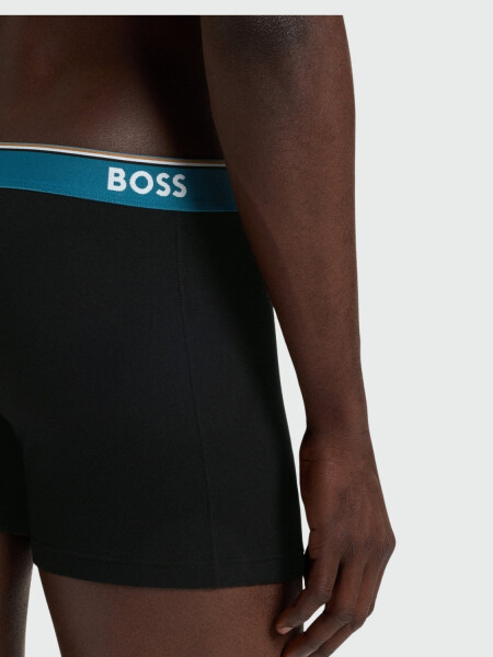 BOSS - Pac 3 Bóxers de Algodón Logo Surtido