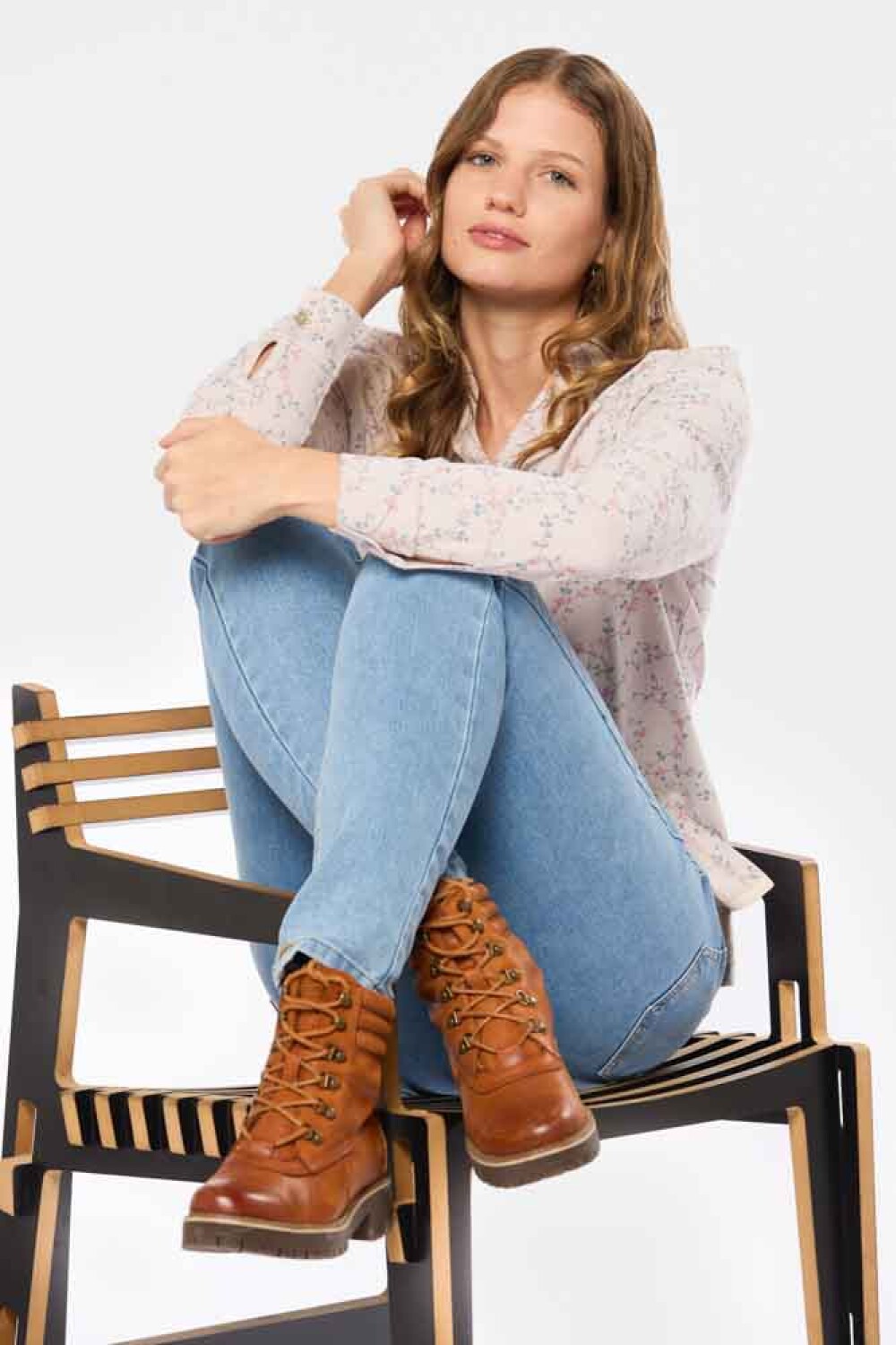 BOTA CUERO Marron