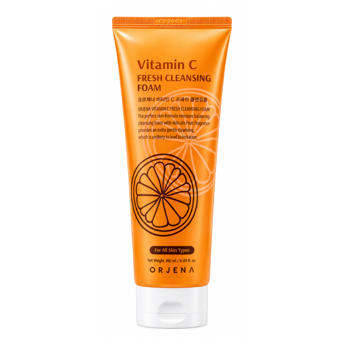 Espuma de Limpieza Orjena con Vitamina C 180ml 