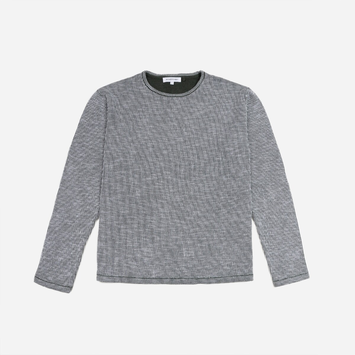 Sweater jaspeado - Hombre - VERDE OLIVA 