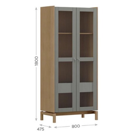 CRISTALERO FINESTRA BARCELONA 2 PUERTAS 1 CAJON CRISTALERO FINESTRA BARCELONA 2 PUERTAS 1 CAJON