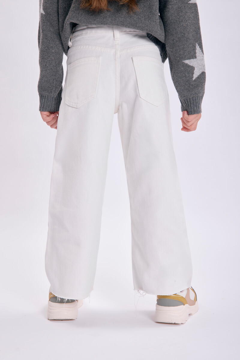 Pantalón jean Crudo