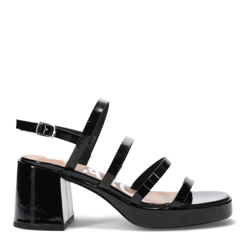 Sandalias de Mujer Miss Carol RAQCHI Negro (Charol)