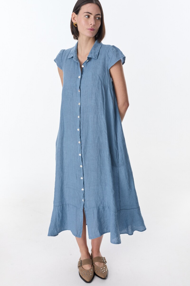 Vestido New Budha Azul