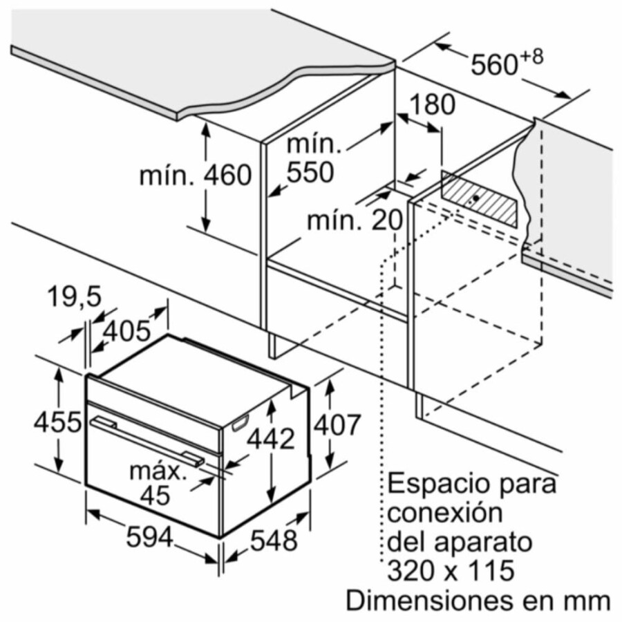 Horno Compacto Bosch Horno Compacto Bosch