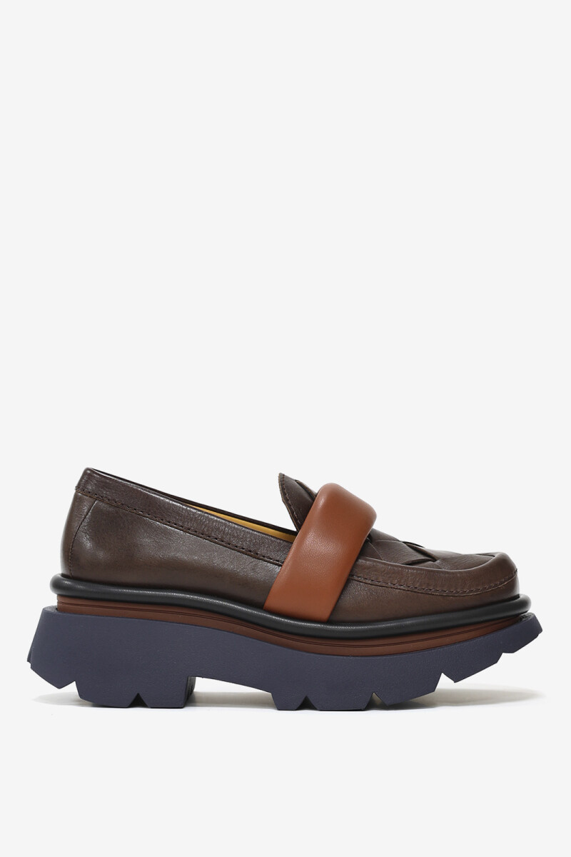 MOCASIN CRUNCH ANANA Marron