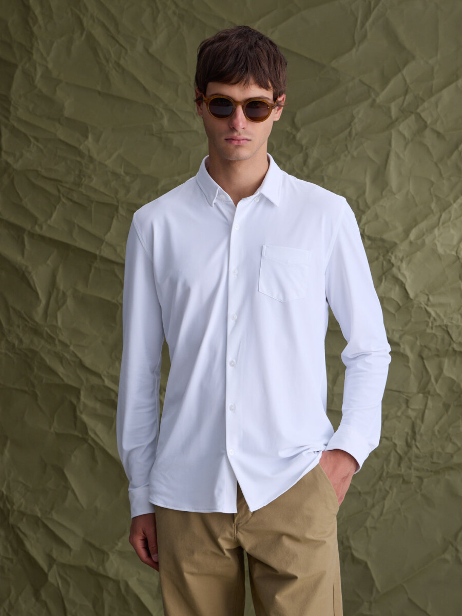 SHIRT ZINNIA - BLANCO 