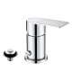 Griferia Bidet Con Transferencia En Cromo - Serie Salemi
