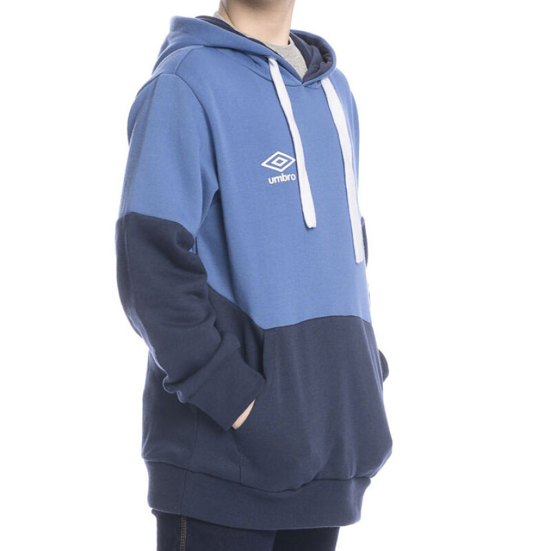 Canguro Infantil Umbro Hoodie Kids Azul