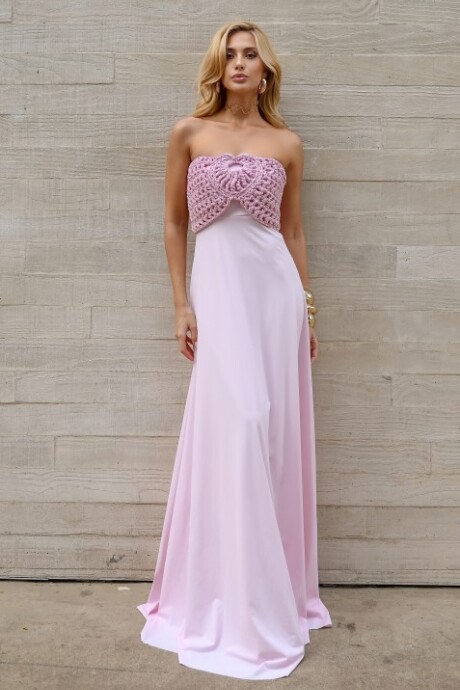 Vestido Iza Rosa
