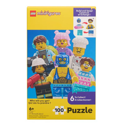 Lego Puzzle Sorpresa Mini Figura 100 piezas Lego Puzzle Sorpresa Mini Figura 100 piezas