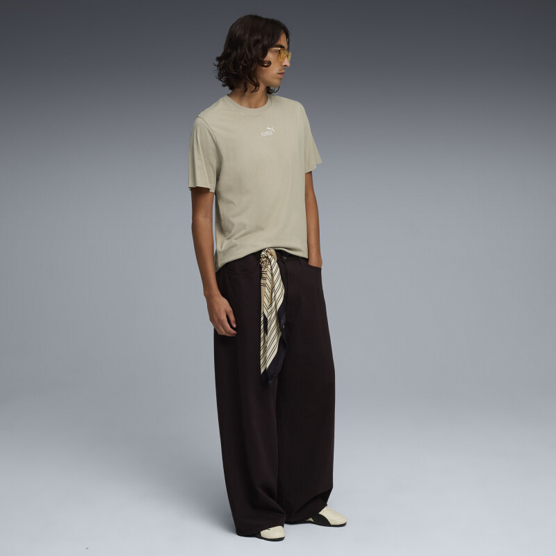 Remera Puma ESS Small Nº1 Logo center.Tee de Hombre - 692912 61 Tostado