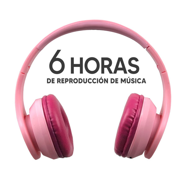 Auriculares Inalámbricos Manos Libre Bluetooth Con Radio ROSA