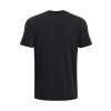 Remera Under Armour HEAVYWEIGHT SS de Hombre - 1373997-001 Negro-blanco