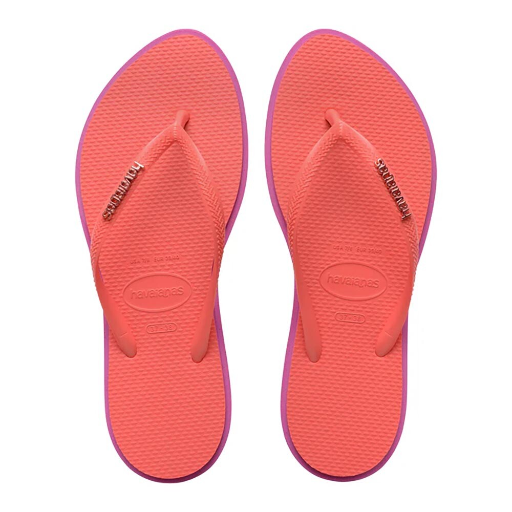 Sandalias Havaianas Slim Point FC Mujer Rose Gum/Tropical Coral