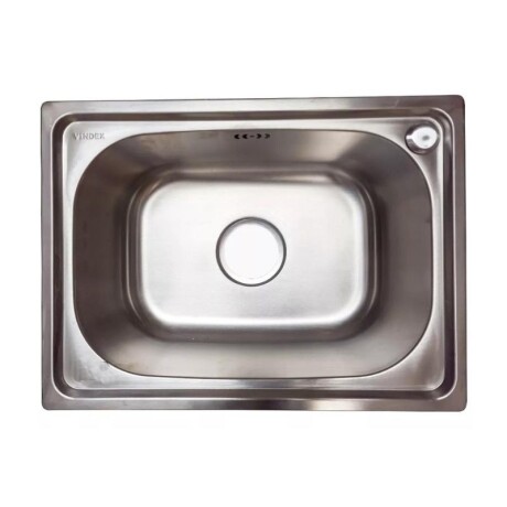 PILETA INOX. DE SOBREPONER 47,5 X 35 X 18 CON VALVULA - VINDEX PILETA INOX. DE SOBREPONER 47,5 X 35 X 18 CON VALVULA - VINDEX
