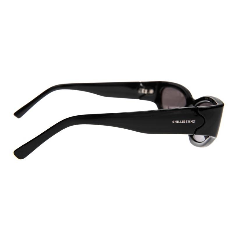 Lentes de Sol Chilli Beans Turín Negro Espejado