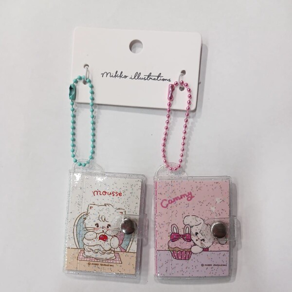 Llavero cuadernito MIKKO diseño 1