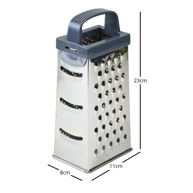Rallador 4 caras 11x8x23cm INOX