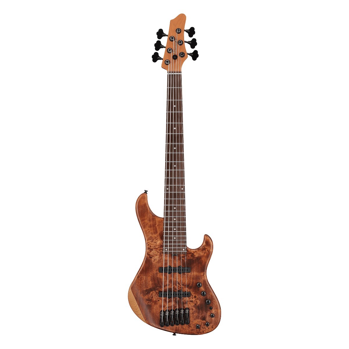 Bajo Electrico Ibanez Mdm1606-nml Natural Mocha Low Gloss Con Funda 